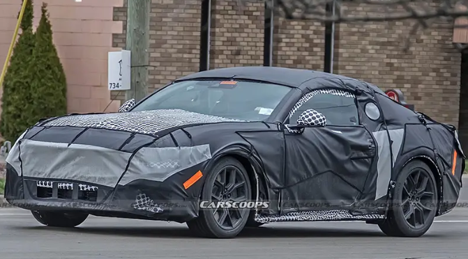 全新福特Mustang明年4月亮相，5.0升V8发动机及混合动力来了！